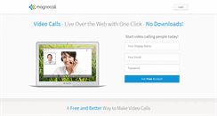 Desktop Screenshot of magnocall.com