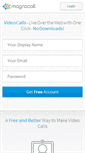 Mobile Screenshot of magnocall.com