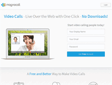 Tablet Screenshot of magnocall.com